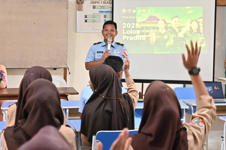 Lanud Raden Sadjad Kembali Buka Peluang Pendidikan Berkualitas bagi Siswa Natuna