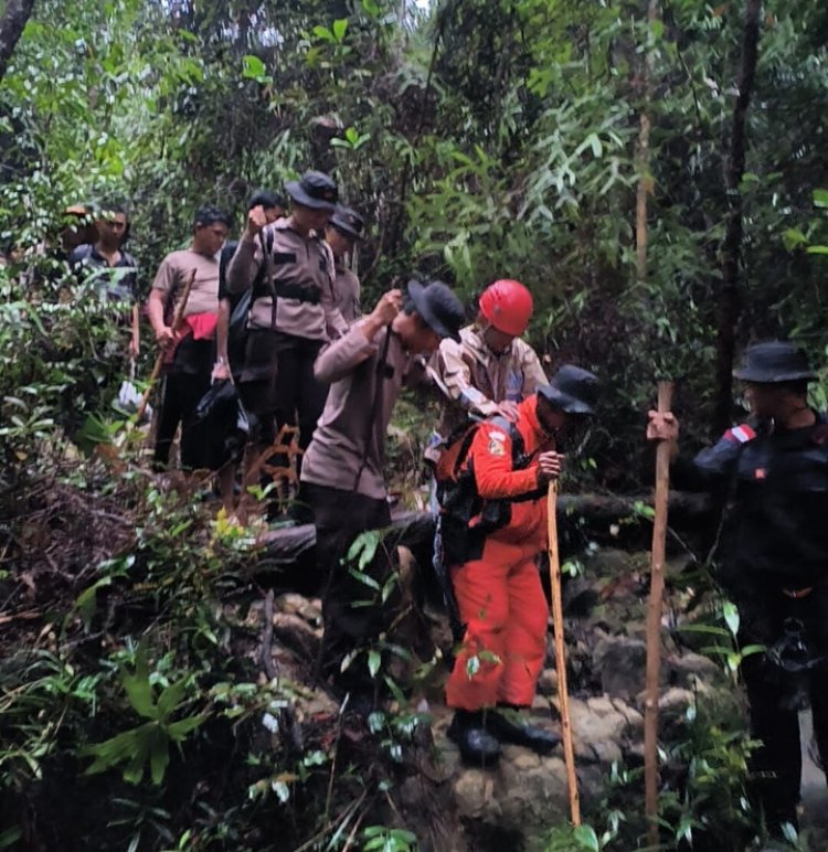 Pemuda Hilang di Gunung Jantan, Ditemukan Linglung Setelah Pencarian Intensif