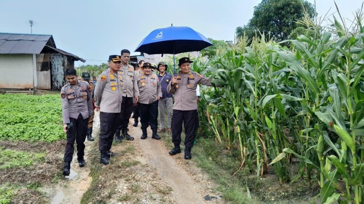 Tim Monev Itwasum Mabes Polri Tinjau Ketahanan Pangan dan Pengawasan Senpi di Polresta Barelang