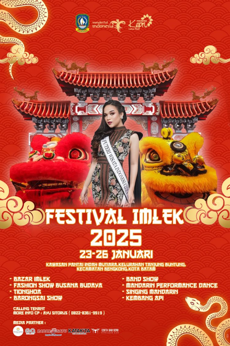 Festival Imlek 2025 di Batam: Rayakan Keberagaman Budaya Tionghoa