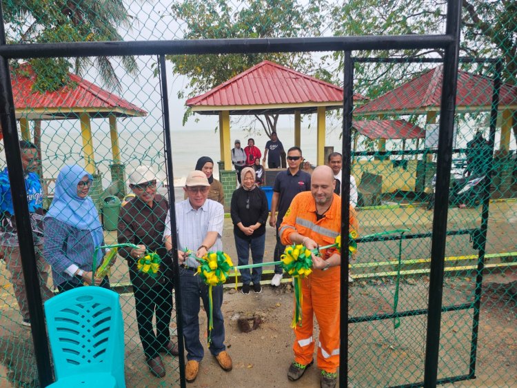 PT. SAIPEM INDONESIA RESMI SERAHKAN LAPANGAN VOLI PANTAI PELAWAN: DUKUNGAN UNTUK OLAHRAGA DAN PENGEMBANGAN KOMUNITAS DI KARIMUN