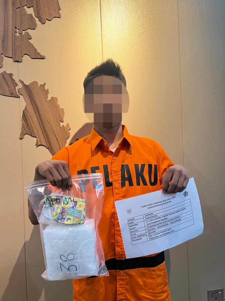 Selundupkan Narkoba dalam Koper, Dua Calon Penumpang Pesawat Diamankan Bea Cukai Batam