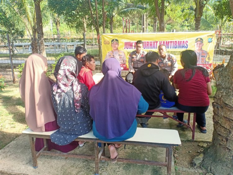 Polsek Sungai Beduk Gelar Jumat Curhat Kamtibmas, Tampung Aspirasi Masyarakat