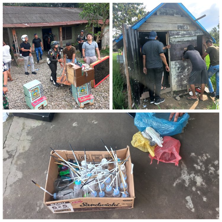 Penggerebekan Narkoba di Desa Banjar, Deli Serdang: Satu Pelaku Diamankan, Tidak Ada Keterlibatan Anggota TNI