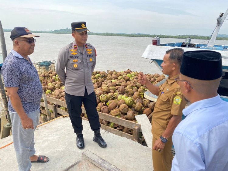 Polsek Buru Lakukan Pengecekan Ketersediaan Gas LPG 3 Kg Jelang Imlek dan Puasa