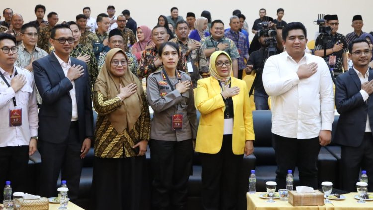 Polres Bintan Terjukan 53 Personel Pengaman Rapat Pleno Penetapan Paslon Bupati Bintan Pemilihan Tahun 2024