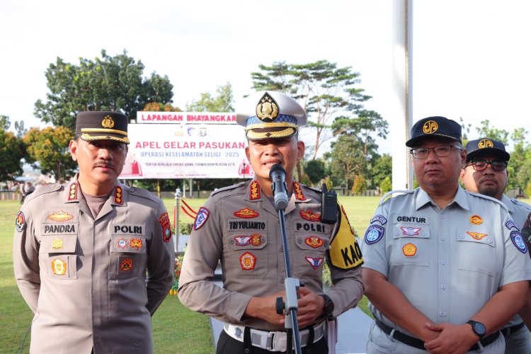 Polda Kepri Gelar Apel Operasi Keselamatan Seligi 2025 untuk Dukung Tertib Lalu Lintas