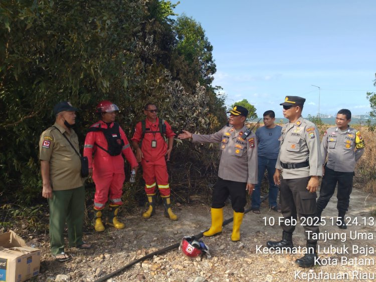 Bukit Cinta Tiban Indah Terbakar, Kompol Benhur Gultom Minta Warga Lebih Peduli Lingkungan