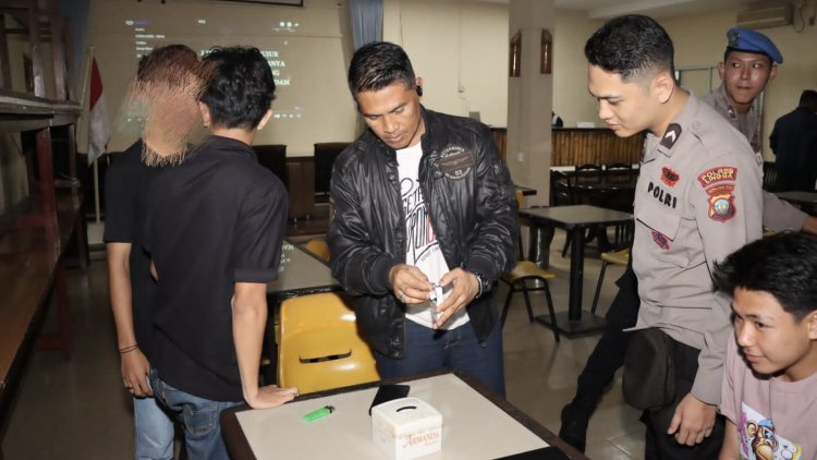 KOMPOL Andi Sutrisno, A.Md.,S.H.,M.H. Pimpin Tim Gabungan, Gelar Ops Antik Seligi 2025 Polres Lingga