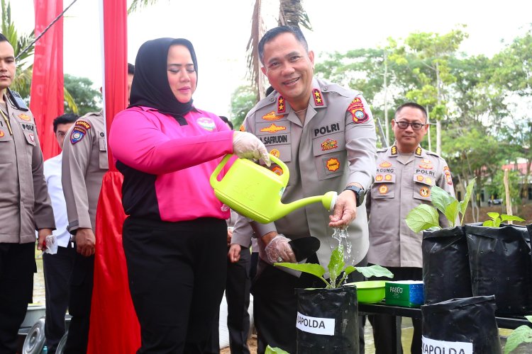 Kapolda Kepri Irjen Pol. Asep Safrudin Luncurkan Program P2L untuk Ketahanan Pangan