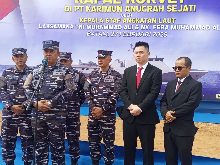 KRI Bung Hatta-370 Resmi Diluncurkan, Perkuat Armada TNI AL di Koarmada II