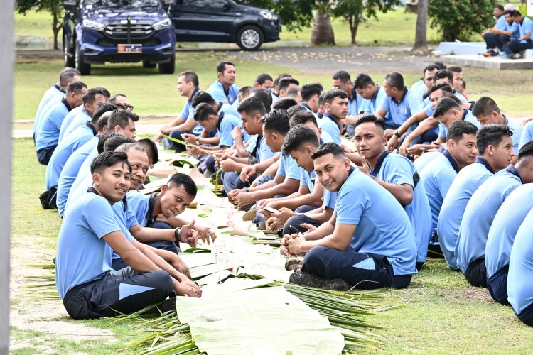 Tradisi Padusan di Lanud Raden Sadjad Natuna, Menyambut Ramadhan dengan Kebersamaan