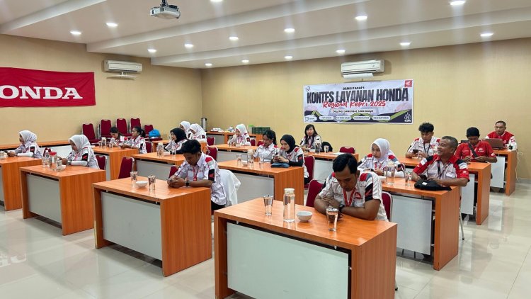 Kontes Layanan Honda 2025 Resmi Dimulai, Dorong Kualitas dan Kompetensi Petugas