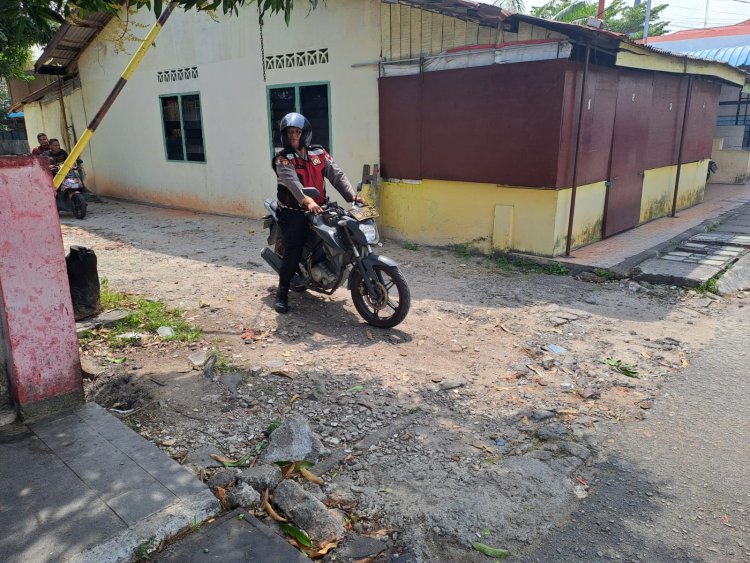 Polsek Balai Gelar Patroli Gang Sempit untuk Ciptakan Keamanan Warga