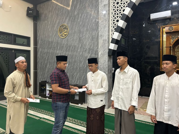 Dihari Ke-3 Khataman Al-Quran Semakin Ramai di Hadiri Porsonel Polres Lingga