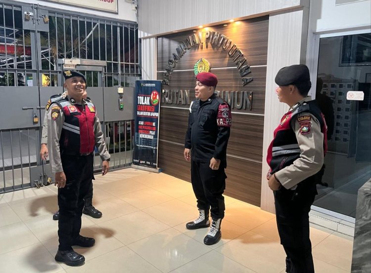 Polres Karimun Perketat Pengamanan, Patroli Cipta Kondisi Sambangi Rutan Kelas II B