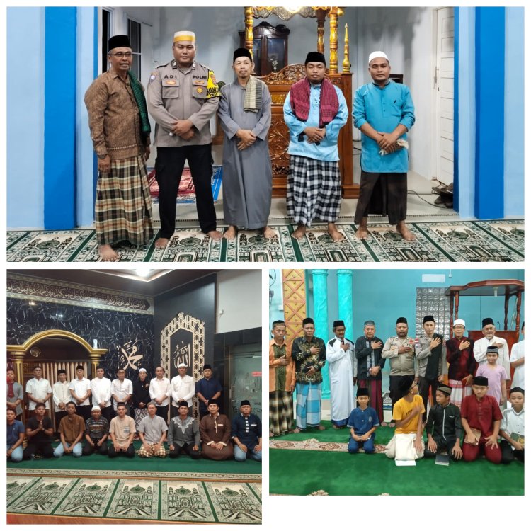 Polres Karimun Gelar Tarawih Keliling, Pererat Silaturahmi dengan Masyarakat