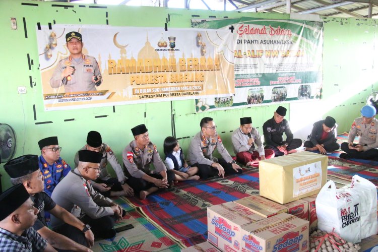 Polresta Barelang Wujudkan Kepedulian dengan Bakti Sosial Ramadhan di Panti Asuhan Al-Alif Sagulung Batam