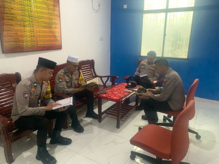 Polres Karimun Gelar Zoom Meeting Tadarus Al-Quran di Bulan Ramadhan